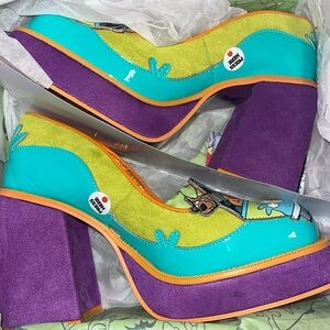 Irregular Choice Scooby Doo Mystery Inc heels